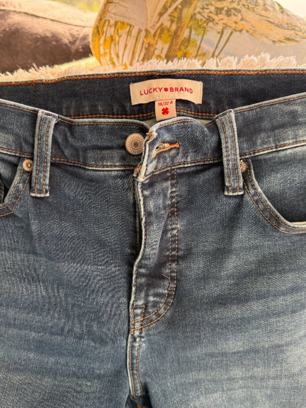 Lucky Brand Ava mid-rise Skinny Jeans 14/32
